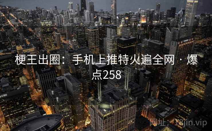 梗王出圈：手机上推特火遍全网 · 爆点258